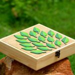 FALL IN LEAVE TEA CHEST