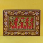 PAINTED DANCING TISSUE HOLDER