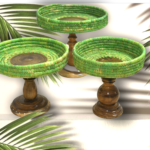 SABAI & WOODEN FUSED CAKE STAND